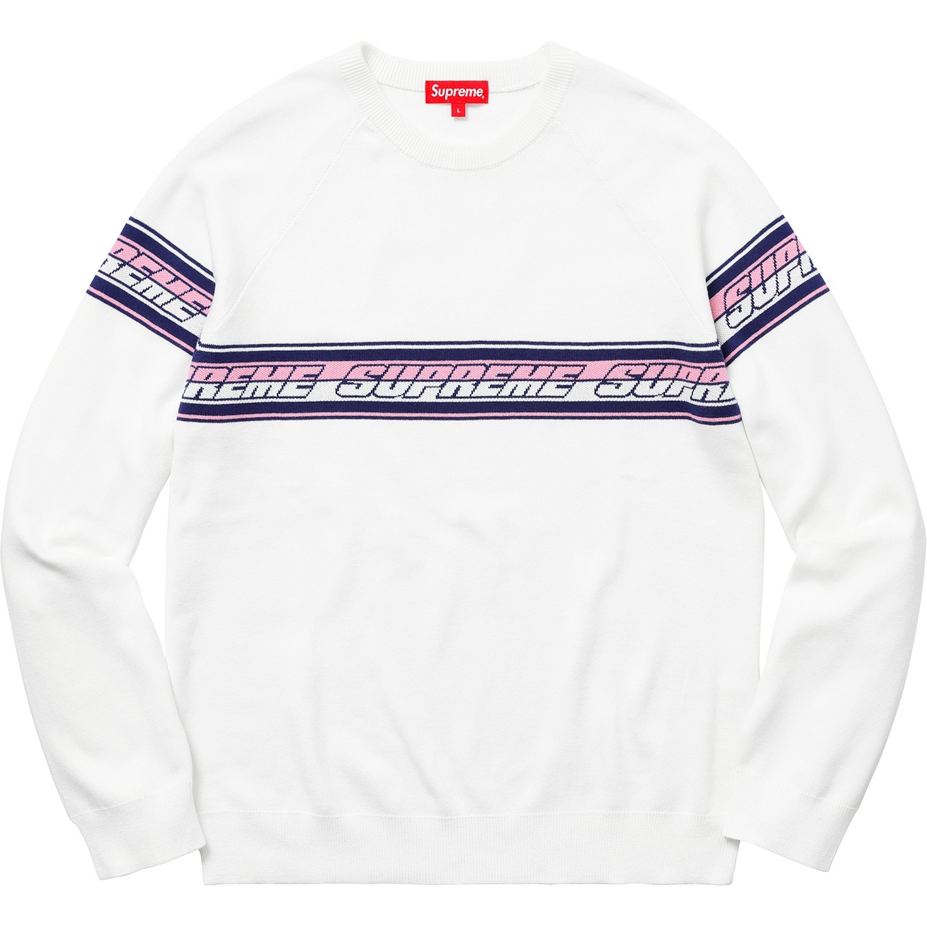 Striped Raglan Sweater view 6